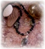 Kambaba Jasper, Black Jasper, Adventurine& Sterling Silver